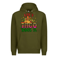 Army Green let s taco bout it Premium Hoodie - MaliasSmallBusiness