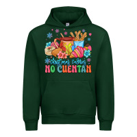 Forest Green christmas calories no cuentan mexican Urban Hoodie - MaliasSmallBusiness