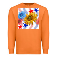 Carrot patriotic sunflowers Premium Sweatshirt - BundleAndBundleShop