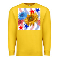 Lemon patriotic sunflowers Premium Sweatshirt - BundleAndBundleShop