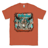 Copper wild soul boho skull with background Classic Tee - RanaPortraitStore