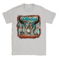 Moon Dust wild soul boho skull with background Classic Tee - RanaPortraitStore