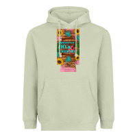 Matcha raised 90's country guitar cactus sunflower's 12 oz can cooler  (slim) Heavyweight Hoodie - Artiststas