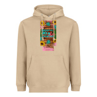 Mushroom raised 90's country guitar cactus sunflower's 12 oz can cooler  (slim) Heavyweight Hoodie - Artiststas