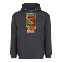 Smoke raised 90's country guitar cactus sunflower's 12 oz can cooler  (slim) Heavyweight Hoodie - Artiststas