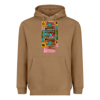 Toasted Coconut raised 90's country guitar cactus sunflower's 12 oz can cooler  (slim) Heavyweight Hoodie - Artiststas