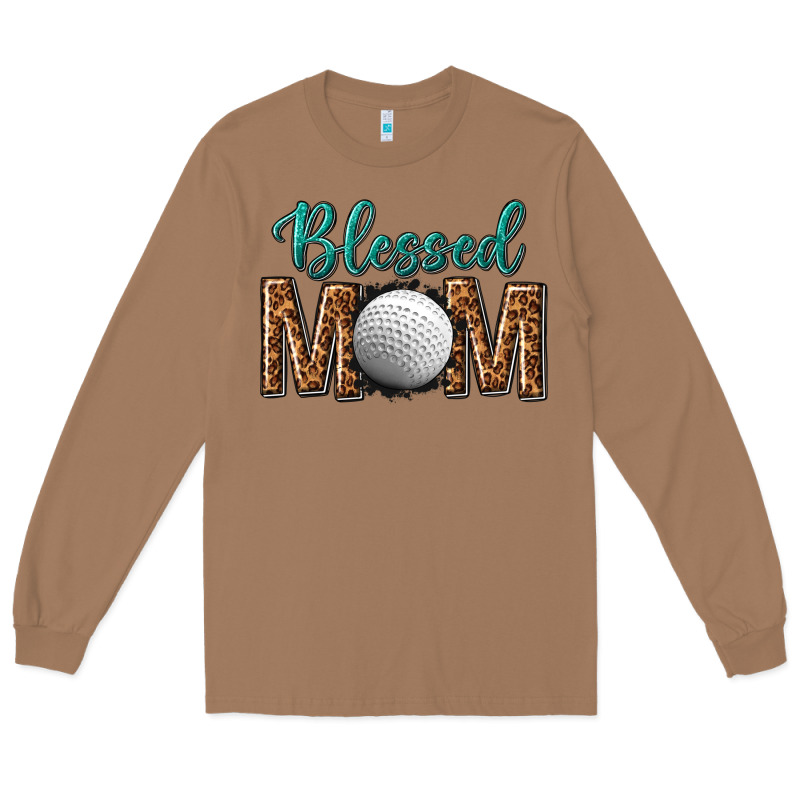 Western Blessed Mom With Hockey Long Sleeve Tee by texasbilliewilder | Teevron