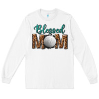 White western blessed mom with hockey Long Sleeve Tee - texasbilliewilder