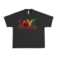 Pigment Black Western Christmas Love Urban Heavy Tee - RanaPortraitStore