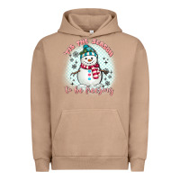 Pigment Burro 'tis the season to be freezing Urban Hoodie - MaliasSmallBusiness
