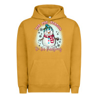 Pigment Peanut Butter 'tis the season to be freezing Urban Hoodie - MaliasSmallBusiness