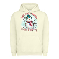 Pigment Pistachio 'tis the season to be freezing Urban Hoodie - MaliasSmallBusiness
