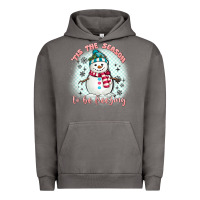 Pigment Tornado 'tis the season to be freezing Urban Hoodie - MaliasSmallBusiness