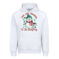 White 'tis the season to be freezing Urban Hoodie - MaliasSmallBusiness