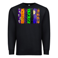 Black halloween brush stroke Premium Sweatshirt - JahusDesignShop