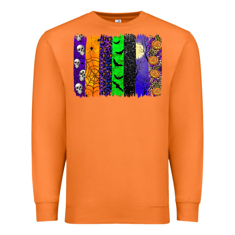 Halloween Brush Stroke Premium Sweatshirt by JahusDesignShop | Teevron