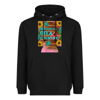 Black raised 90's country guitar cactus sunflower's 12 oz can cooler (regula Heavyweight Hoodie - Artiststas