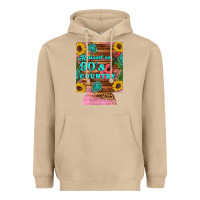 Mushroom raised 90's country guitar cactus sunflower's 12 oz can cooler (regula Heavyweight Hoodie - Artiststas