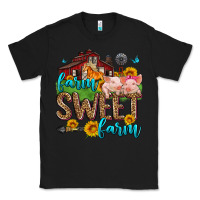Black farm sweet farm Classic Tee - Zillion Design Studio
