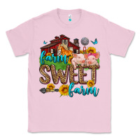 Bubblegum Pink farm sweet farm Classic Tee - Zillion Design Studio