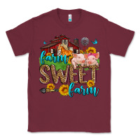 Burgundy farm sweet farm Classic Tee - Zillion Design Studio