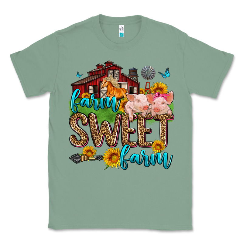 Farm Sweet Farm Classic Tee by Zillion Design Studio | Teevron