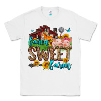 White farm sweet farm Classic Tee - Zillion Design Studio
