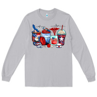 Moon Dust American nurse coffee cups Long Sleeve Tee - Zillion Design Studio