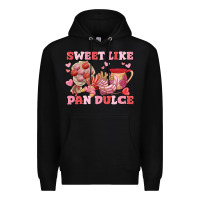 Black sweet like pan dulce Premium Hoodie - MaliasSmallBusiness