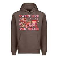 Coffee sweet like pan dulce Premium Hoodie - MaliasSmallBusiness