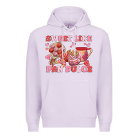Lilac sweet like pan dulce Premium Hoodie - MaliasSmallBusiness
