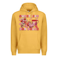 Mustard sweet like pan dulce Premium Hoodie - MaliasSmallBusiness