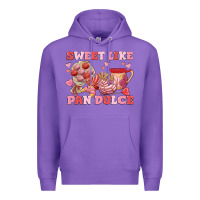 Purple sweet like pan dulce Premium Hoodie - MaliasSmallBusiness