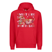 Red sweet like pan dulce Premium Hoodie - MaliasSmallBusiness