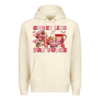 Sandshell sweet like pan dulce Premium Hoodie - MaliasSmallBusiness