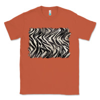 Copper zebra pattern background Classic Tee - BarkalooDesign