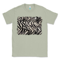 Matcha zebra pattern background Classic Tee - BarkalooDesign
