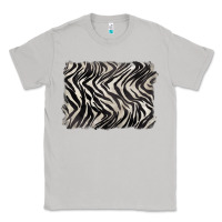 Moon Dust zebra pattern background Classic Tee - BarkalooDesign