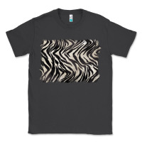 Smoke zebra pattern background Classic Tee - BarkalooDesign