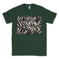 Sports Green zebra pattern background Classic Tee - BarkalooDesign