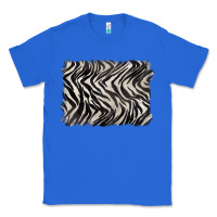 True Royal zebra pattern background Classic Tee - BarkalooDesign