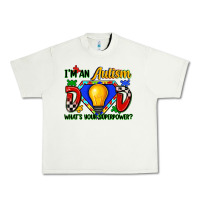 Pistachio im an autism dad whats your superpower Urban Heavy Tee - Zillion Design Studio