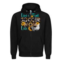 Livin' That Soccer Mom Life Zipper Hoodie | Teevron