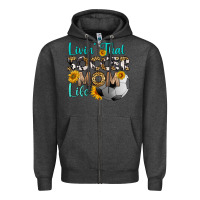 Charcoal Heather livin' that soccer mom life Zipper Hoodie - HRA Design Shop