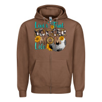 Chestnut livin' that soccer mom life Zipper Hoodie - HRA Design Shop
