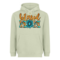 Matcha blessed mom with gemstone Heavyweight Hoodie - AdoDesignShop