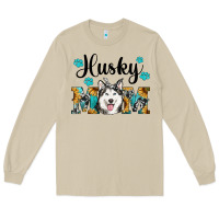 Mushroom husky mom western Long Sleeve Tee - RanaPortraitStore