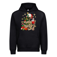 Black sorta scary sorta merry skeleton christmas tree Urban Hoodie - MaliasSmallBusiness