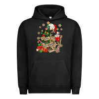 Pigment Black sorta scary sorta merry skeleton christmas tree Urban Hoodie - MaliasSmallBusiness