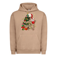 Pigment Burro sorta scary sorta merry skeleton christmas tree Urban Hoodie - MaliasSmallBusiness